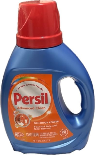 Persil Advanced Clean Laundry Detergent with Oxi-Odor Power, Powerful Stain and Odor