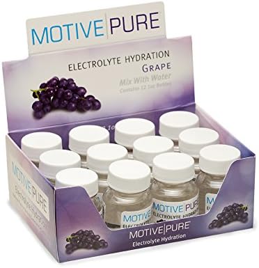 Electrolyte Hydration, Grape, 1 oz Mini Bottle, 12-pack