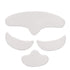 ZJchao Wrinkle Patches, 4Pcs Anti Wrinkle Silicone Patch Pad, Reusable Forehead Eye Face Chin Patch for Women
