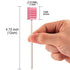 (50 Pack) Disposable Sterile Oral Swabs, Unflavored Dental Sponge Swabsticks for Mouth or Gum Cleaning