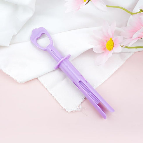 Menstrual Cup Applicator - Inserts Like A Tampon - Every Woman Can Now Use Period Cups - Perfect for Long Nails