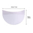 200 Pcs Eyeshadow Shields, Professional Lint Free Eye Pad Under Patches for Makeup Residue Prevention