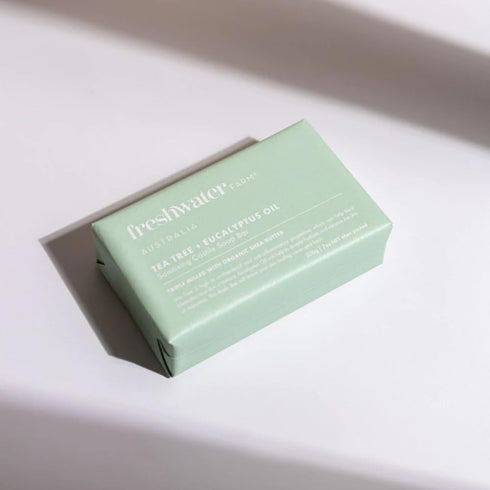 Invigorating Castile BODY BAR | Sanitizing Tea Tree + Eucalyptus Oil | Natural Triple-Milled Soap