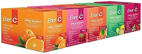Ener-C Vitamin Drink Mix, Tangerine Grapefruit, 1000 Mg, 30 Count