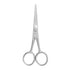 LIVINGO 4.5 inches Professional Beard & Mustache Scissors for Men, Stainless Steel Trimming Shears Kit with Comb & Case