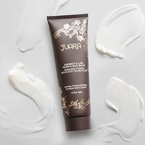 Juara Coconut Oil Hand and Nail Cream, Coconut Illipe Balm – Anti-Aging for All Skin Types, 100% Paraben-Free