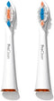 Ollie ProClean Replacement Brush Heads, Pack of 2, Smaller Size for Hard-to-Reach Areas, Gentle Bristles (White)