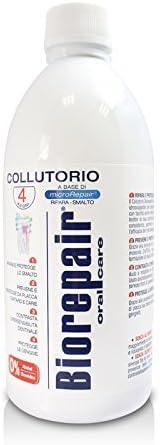 Biorepair Collutorio Mouthwash 500ml/16.9 fl.oz, Pack of 2