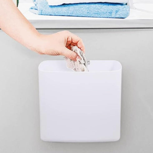 Magnetic Lint Holder Bin for Laundry Room Storage - Laundry Detergent Cup Holder Collection