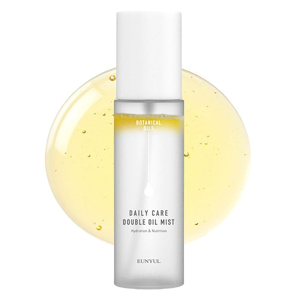 EUNYUL Daily Care Double Oil Mist, 3.38 fl. oz Korean Skincare Face Mist for Deep Hydrating