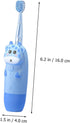 Set 4pcs ORFOFE Children's Electric Toothbrush Sonic Toothbrush for Boys and Girls Colorful Deer Design Battery Not