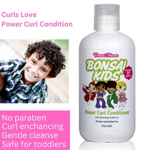 Kids & Toddlers Curl Conditioner 8.5 fl. oz | Daily Conditioner for Curly Hair Kids - Toddler - Biracial Hair | Restore Curls - Tear Free Conditioner|