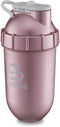 SHAKESPHERE Shaker Bottle - 24oz Leak Proof Protein Shaker for Pre Workout, Smoothie, BPA-Free, Easy Clean (Rose Gold)