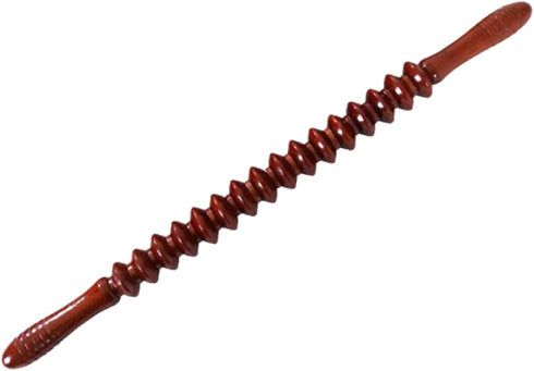 Wooden Massage Stick for Full-Body Relaxation - LALAFINA Yoga Rod