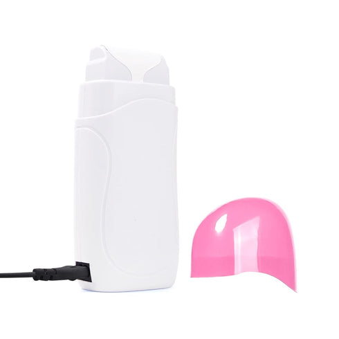 Portable Wax Warmer for Hair Removal, Electric Roll On Wax Heater Home Depilatory Waxing Kit for Women and Men by
