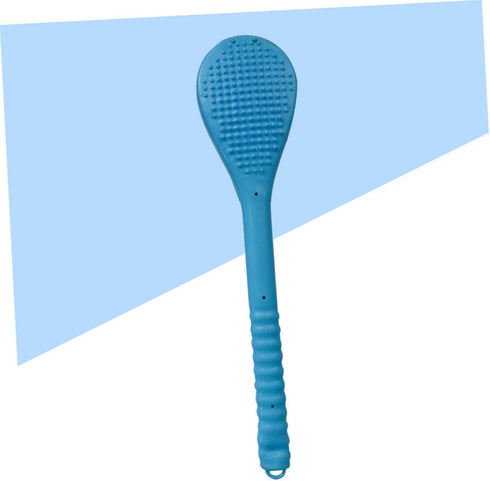 Hammer Silicone Hollow Massage Double-Sided Patting Tool for Deep Tissue Muscle Relief and Large Blue Handheld Back