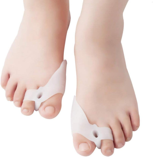 Gel Big Toe Bunion Guards and Protector, Bunion Pads, Toe Separators for Pain Relief from Crooked Toes and Hallux