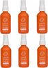 SanitiSpray Hand Sanitizer Orange Scent, 6 Pack, Up to 200 uses per bottle,