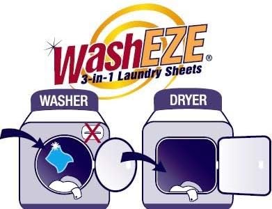 3-in-1 Laundry Detergent Sheets, 20 Loads, Fresh Scent, Liquidless Soap Sheet-Detergent