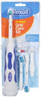 Rexall Power Oral Care Kit, Toothbrush, Floss, Care