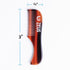 ZEUS Handmade Saw-Cut Mustache Comb, Durable Cellulose Pocket Comb & Beard Comb for Mustache and Beard (Single