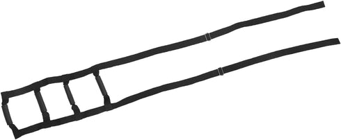 NutriEss Bed Ladder Assist, Rope Ladder with Metal Buckle, Pull Up Aid Device for Elderly, Sitting Hoist with Handle