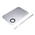 Professional Stainless Steel Cosmetic Makeup Palette, Mixing Spatula Tool, Beauty Salon Color Cream Palette