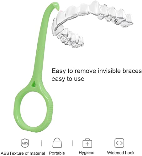 10 Pieces Aligner Removal Tool, Invisible Tooth Removal Aligner Chewies and Kits for Oral Care