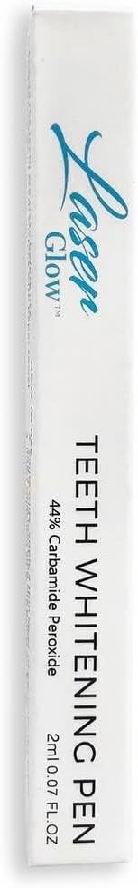 Generic LaserGlow Professional Teeth Whitening Gel, 44% Carbamide Peroxide Gel, 2 mL Syringe for Sensitive Teeth