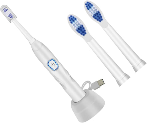 1set Boy Girl Electric Toothbrush USB Rechargeable Brush Tooth- Bristles Cleaning Modes