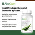 AloeCure Probiotics + Enzyme Capsules | 30 Capsules | 2.4 Billion CFU for Women's Digestive Health | Daily Aloe