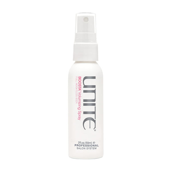 UNITE BOOSTA Volumizing Spray, 2 Fl Oz - Adds Weightless Volume, Texture & Lift for Fine Hair, UV & Thermal Protection