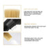 Neck Duster, Soft Hair Neck Duster for Hairdressing Powder Storage, Cleaning Brush for Haircut (Black)