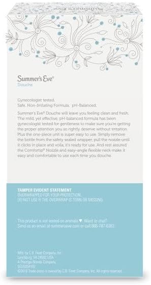 Summer's 4.5 Oz, 4 (Pack 3) Eve Douche, Extra Cleansing Vinegar and Water, Fl Ct.