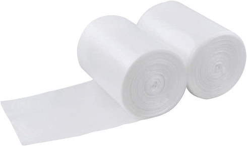 Idomy Idotry 180 Count 2.5 Gallon Clear Trash Bags, Small Bathroom Trash Can