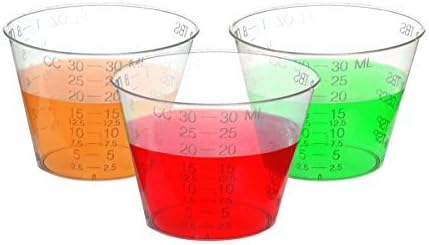 Oakridge One Ounce Plastic Medicine Cups, Pack of 100