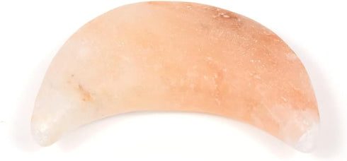 QYLHH Set Moon Shape Himalayan Salt Massage Stones Hot Massage Cold Massage Stones Warm Rocks Kit for Facial SPA
