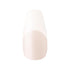 KISS Salon Acrylic French Manicure Set ‘Leilani’, Medium Length, Nude Square Press-On Nails