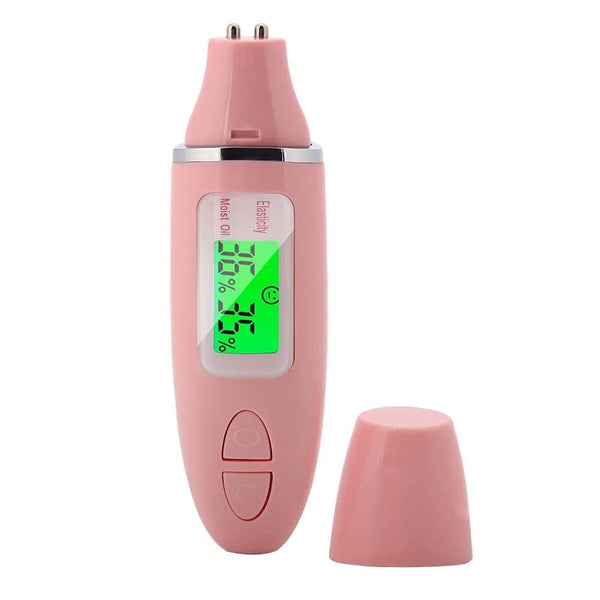 Professional Skin Analyzer Machine, Digital Oil Sensor, LCD Display Monitoring Meter for Face
