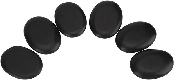ZJchao Massage Stone Set, Basalt Hot Rocks for Spa Energy Back Massagers, Heat Rock Massaging Kit