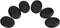 ZJchao Massage Stone Set, Basalt Hot Rocks for Spa Energy Back Massagers, Heat Rock Massaging Kit