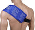 LARGE Gel Ice Pack with Strap - Hot/Cold Pain Relief for Knee, Back, Ankle, Neck, Shoulder - Freezable & Microwavable