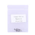 Angzhili 50Pcs/5Bag Dental Lingual Buttons, Round Base Monoblock Orthodontic Materials