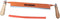 Viking Woodsman LT028 - 5 Inch Straight Draw Shave with 30 Degree Bevel Blade - Sharpened