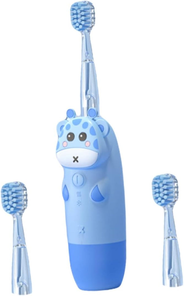 SECFOU Sonic Electric Toothbrush with Soft Bristles Ergonomic Toothbrush for Ages Cartoon