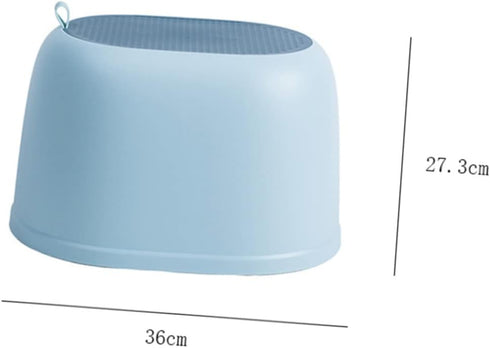 Portable Slip-Resistant Bathroom Stool for Kids and Adults