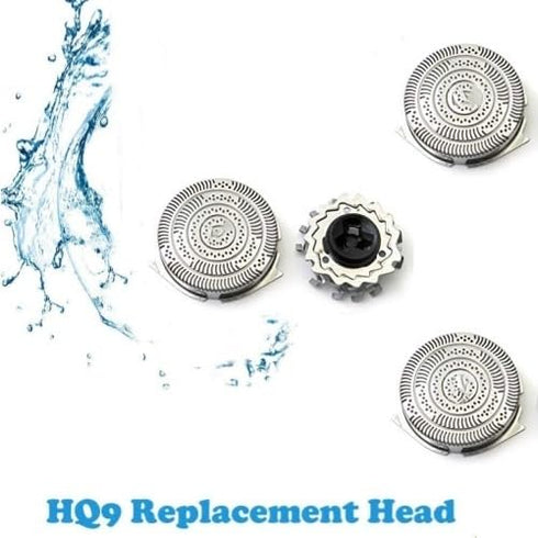 HQ9 Replacement Heads for Philips Norelco Speed XL Electric Shavers, 3 Pack Compatible with Model 8140xl 8160xl
