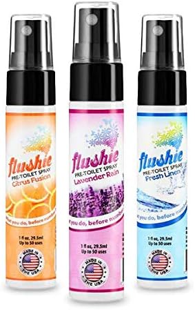 Poop Travel Size Toiletries Bathroom Spray for Toilet Deodorizer and Odor Eliminator