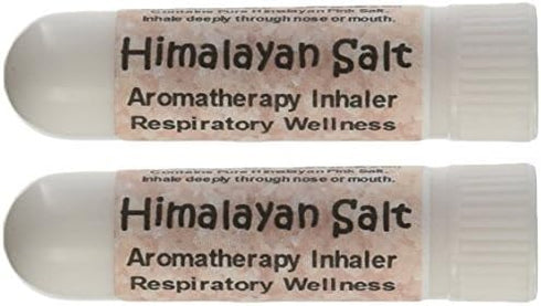 Urban ReLeaf Two Himalayan Salt Inhalers, Set of 2 for Respiratory Wellness, Sinus & Lung Relief