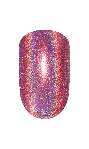 LeChat Perfect Match Spectra Gel Polish Kaleidoscope, Magenta Holographic Glitter, 0.5 Ounce, Bonus Nail Lacquer
